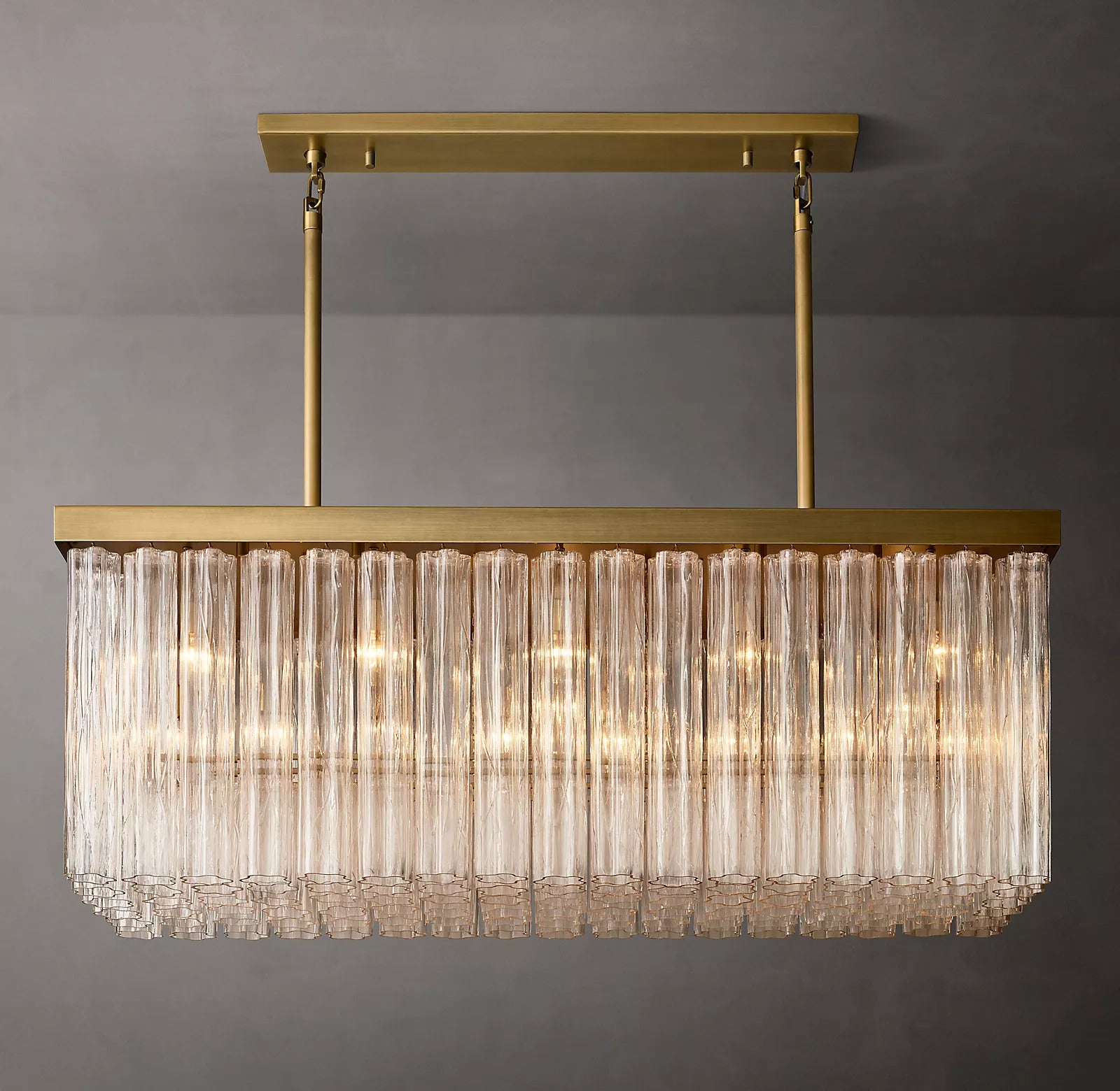 Cielo Linear Chandelier 54" For Living Room-konalight