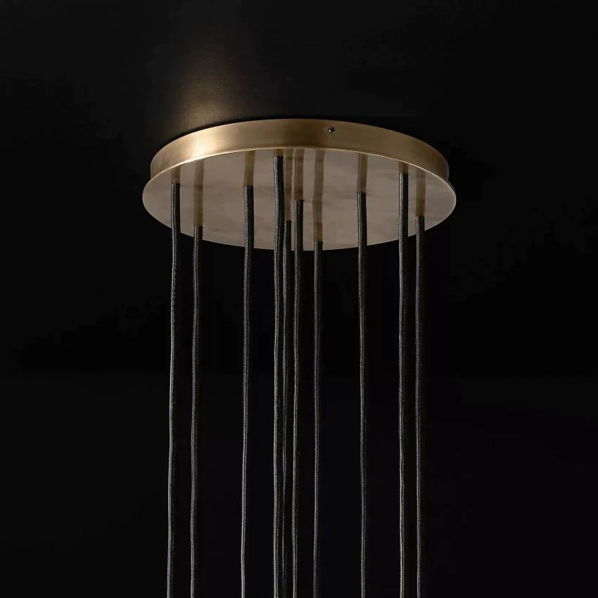 Boule De Crystal Ball Cluster Chandelier D14"-konalight