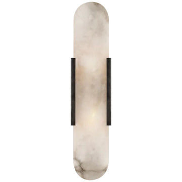 Charlene Marble Long Wall Sconce-konalight