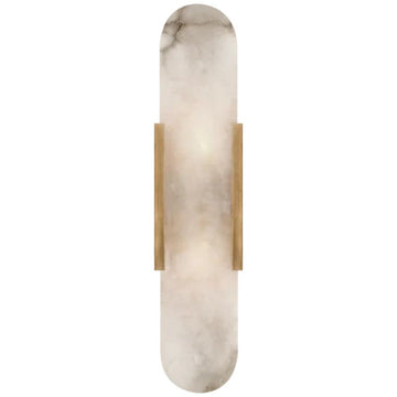 Charlene Marble Long Wall Sconce-konalight