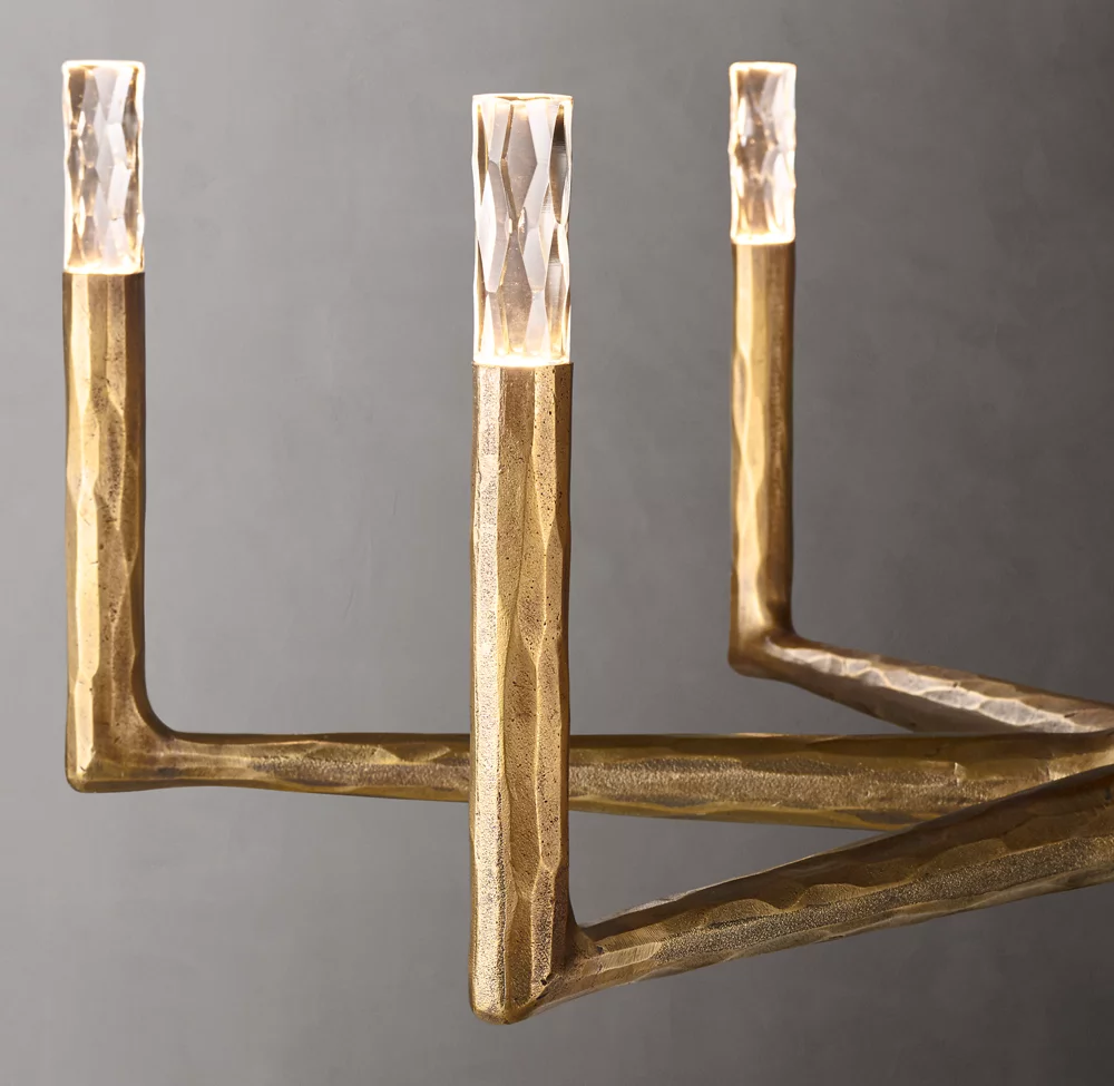 Thaddeus Round Chandelier 36" For Living Room-konalight