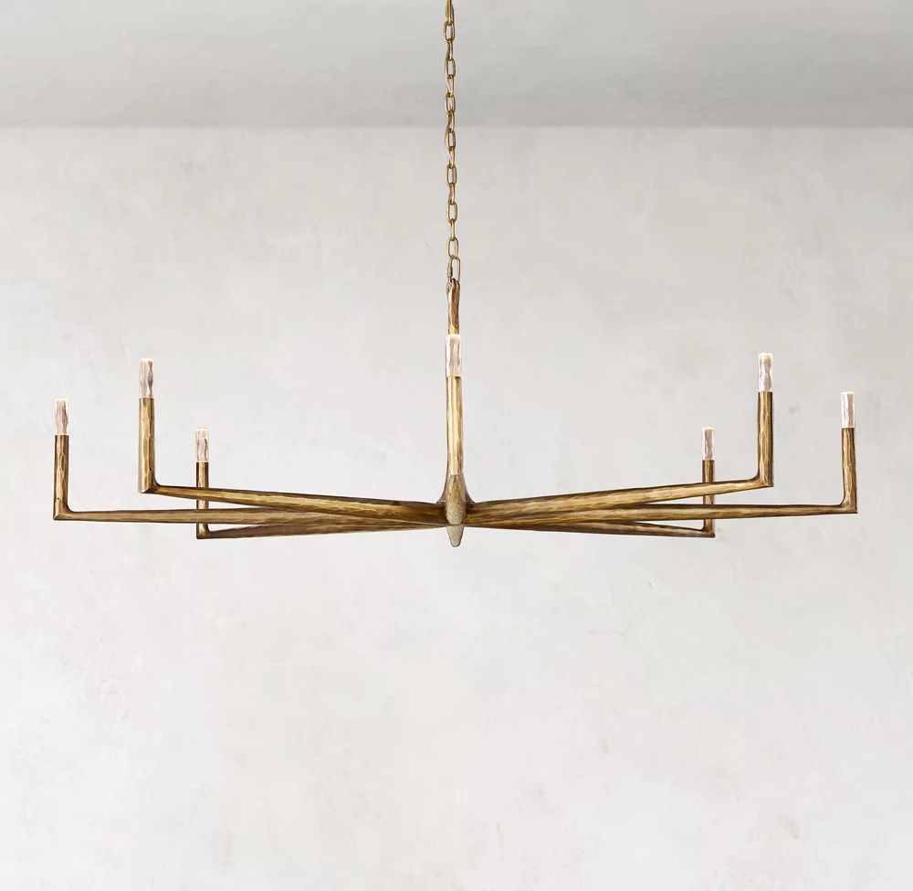 Thaddeus Round Chandelier 72" For Living Room-konalight