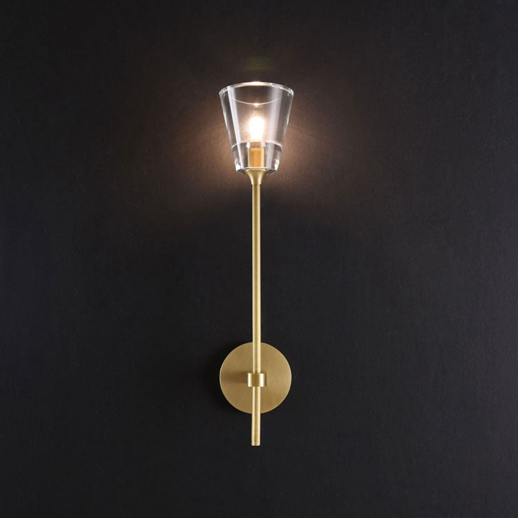 Torche De Verre Wall Sconce-konalight