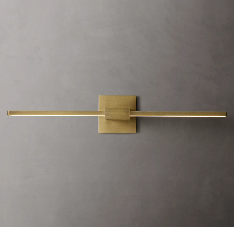 Forma Picture Brass  Light Wall Sconce-konalight