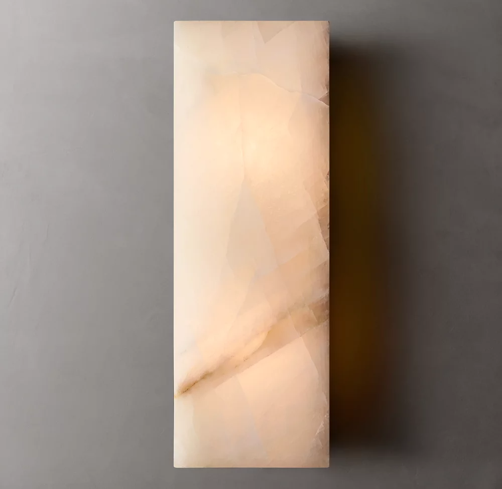 Rivage Calcite Grand Wall Sconce-konalight