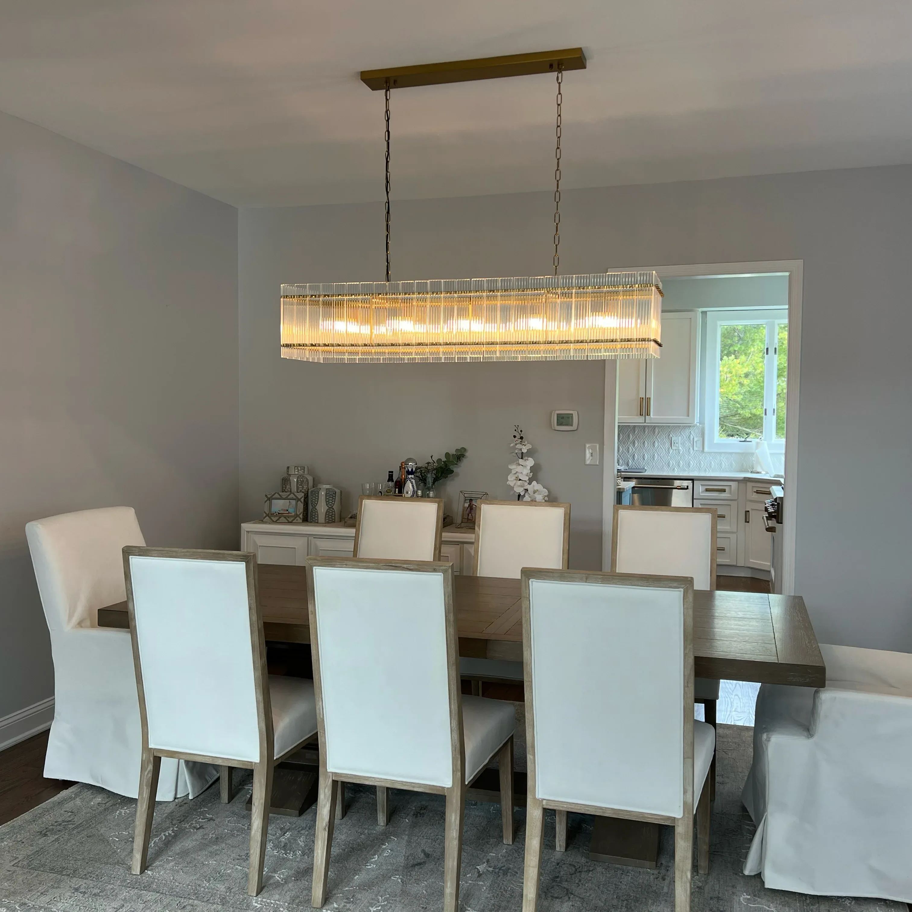 Modern San Marcol Cake Round Luxury Chandelier 54"-lampselegant