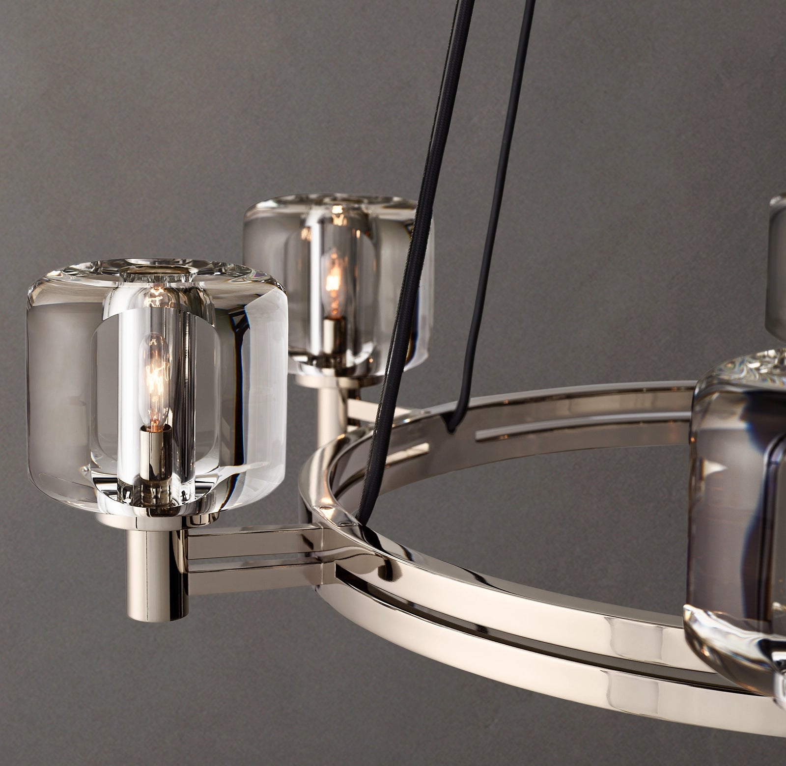 Demaret Round Chandelier 36" for Living Room, Bedroom,Dining Room-konalight