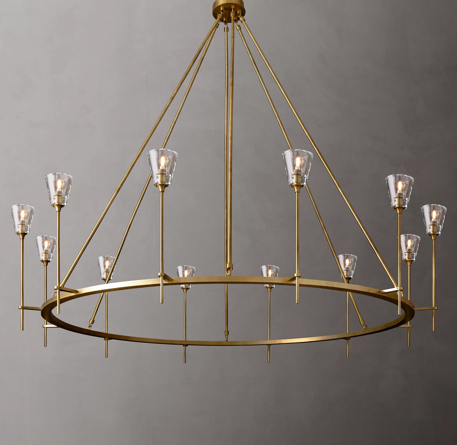 Torche Round Chandelier 70", Luxury Chandelier Dining Room-lampselegant