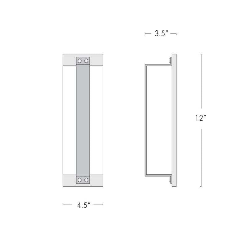 Yagern Crystal Brass Wall Sconce (Small)-konalight