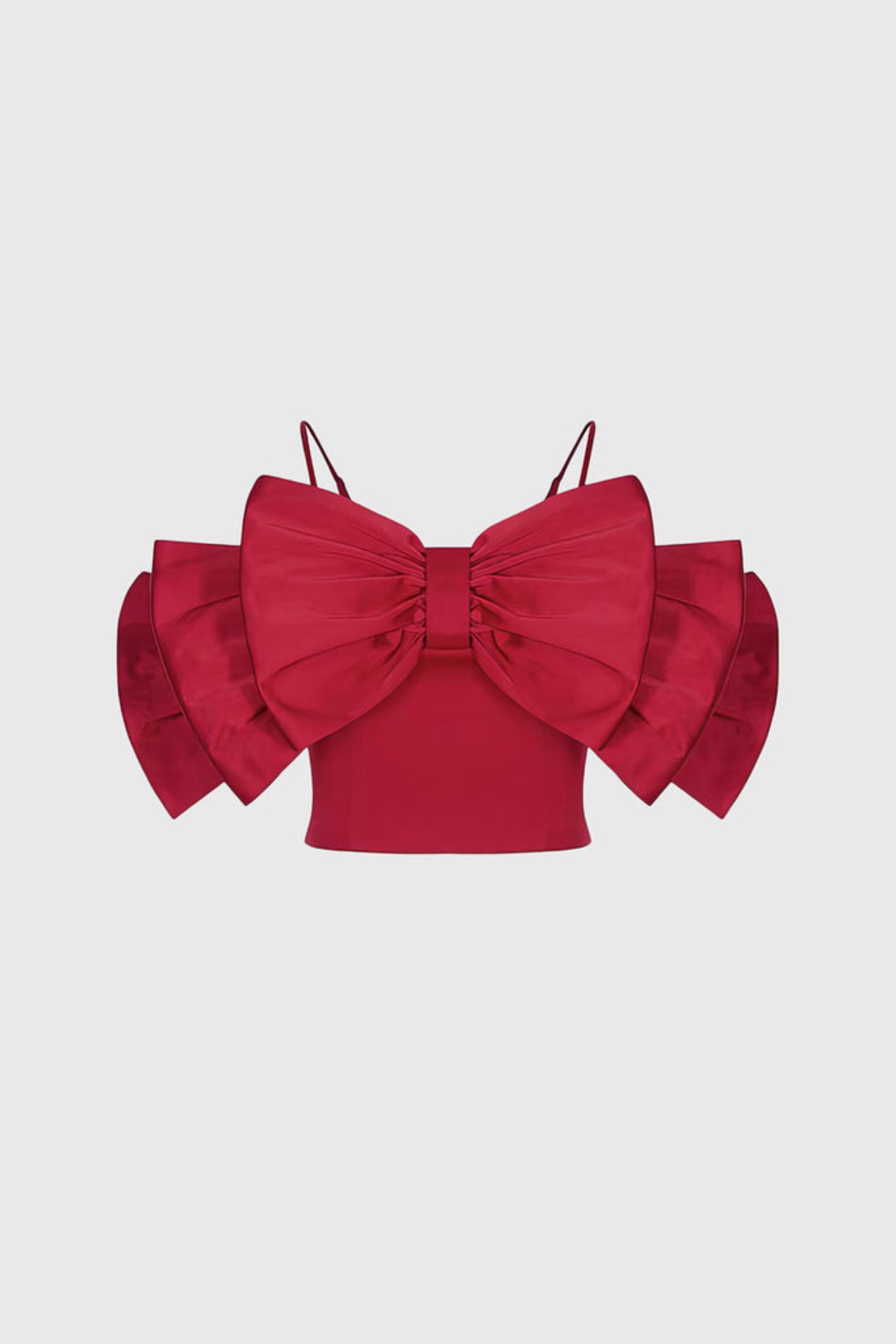Ribbon Top - Red