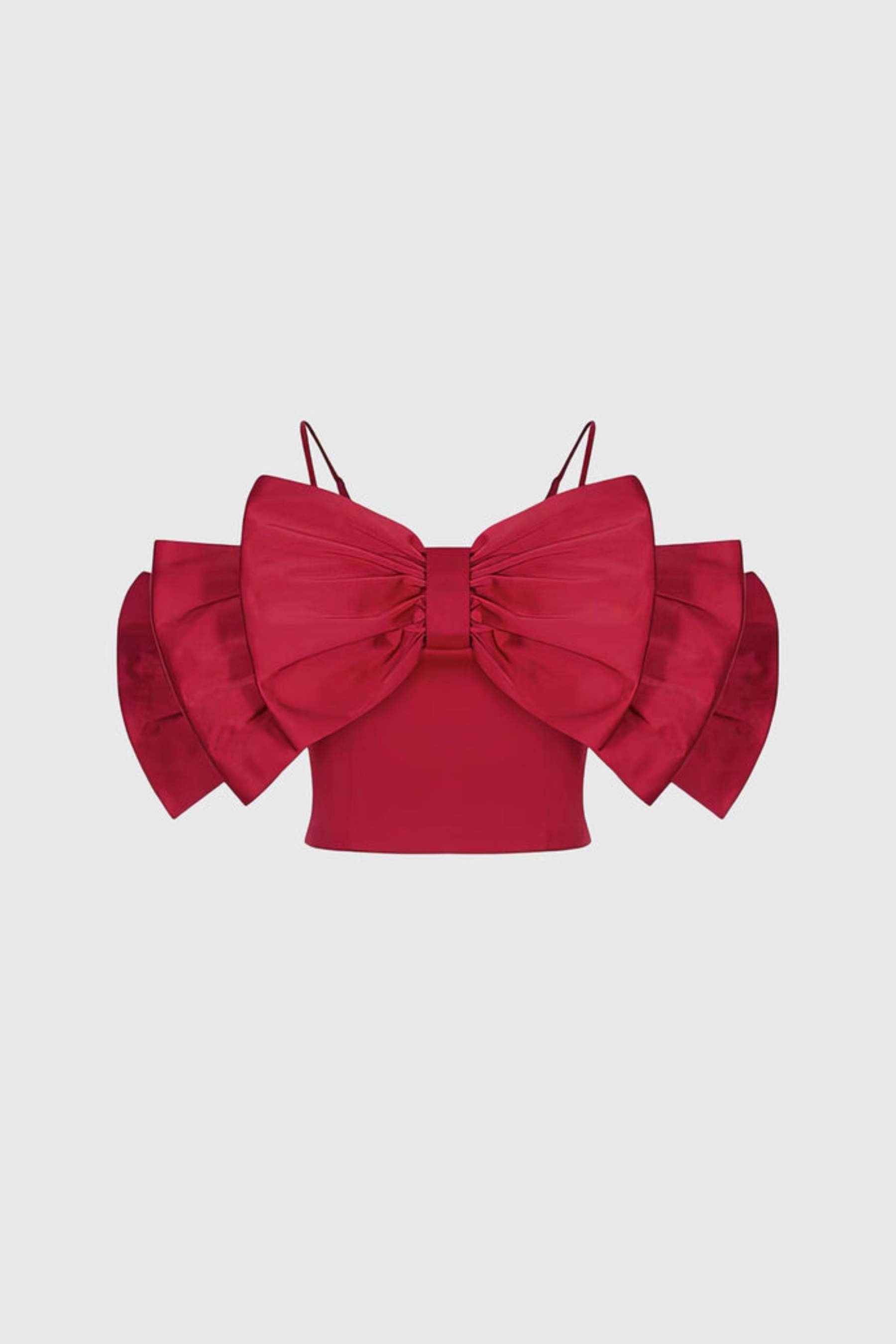 Ribbon Top - Red