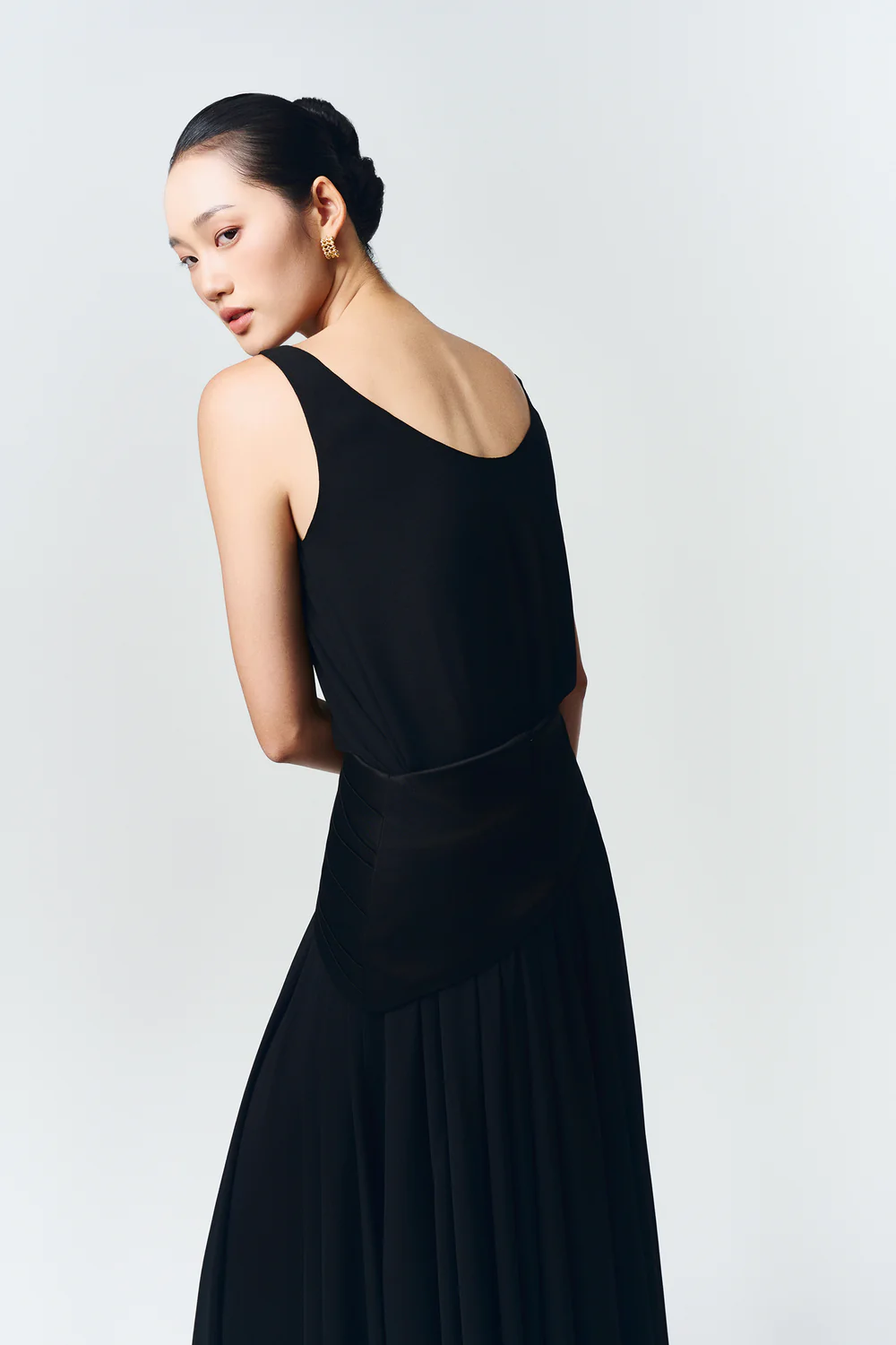 Luna A-line Gathering Skirt