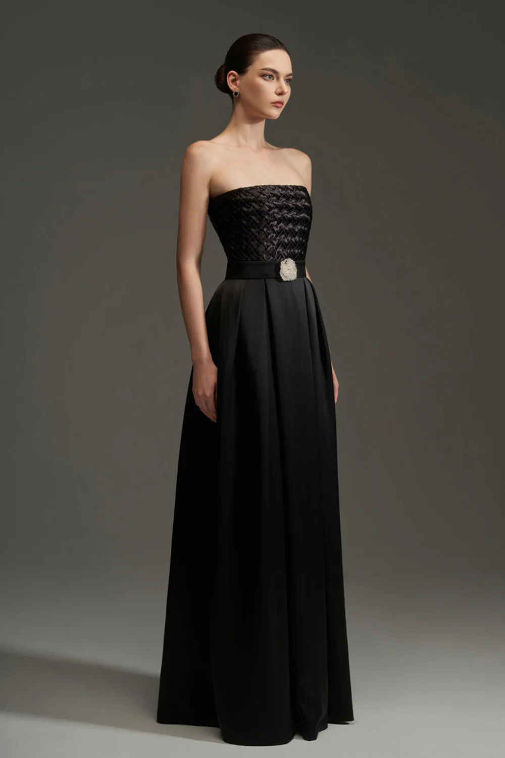 Tatum A-line Crochet Maxi Dress