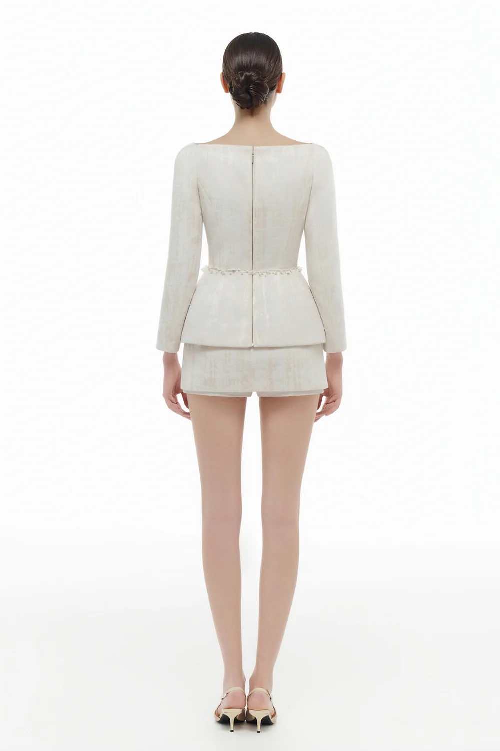 Estelle A-line Polyester Skirt