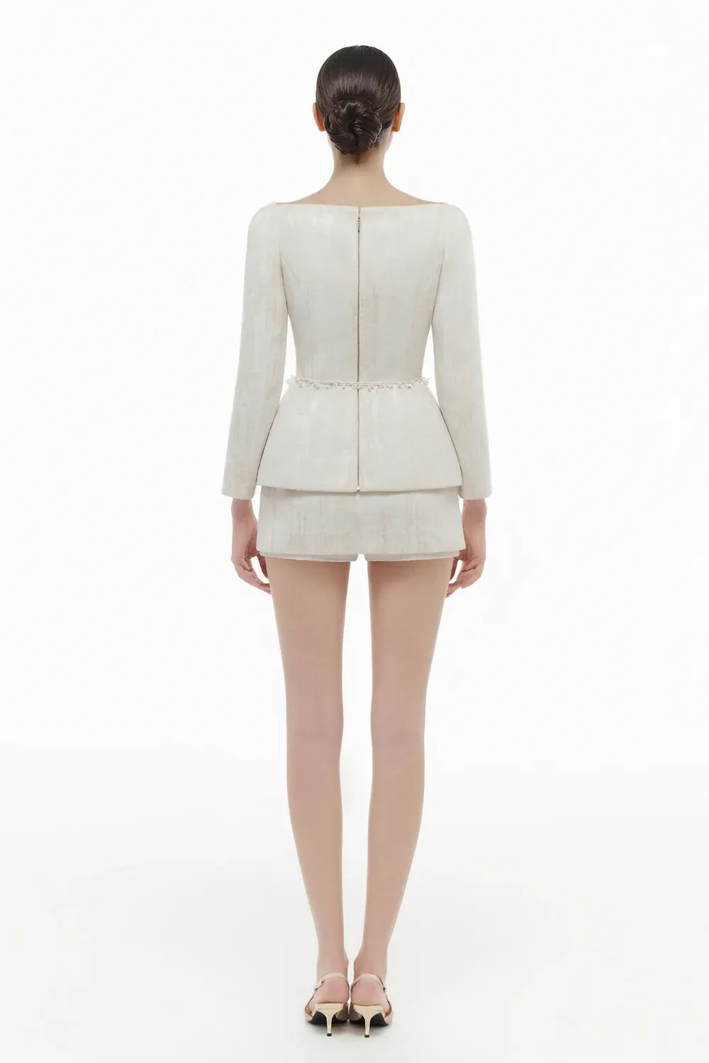 Estelle A-line Polyester Skirt