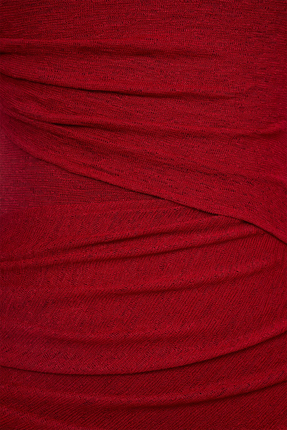 Blossom A-line Off-Shoulder Spandex Midi Dress