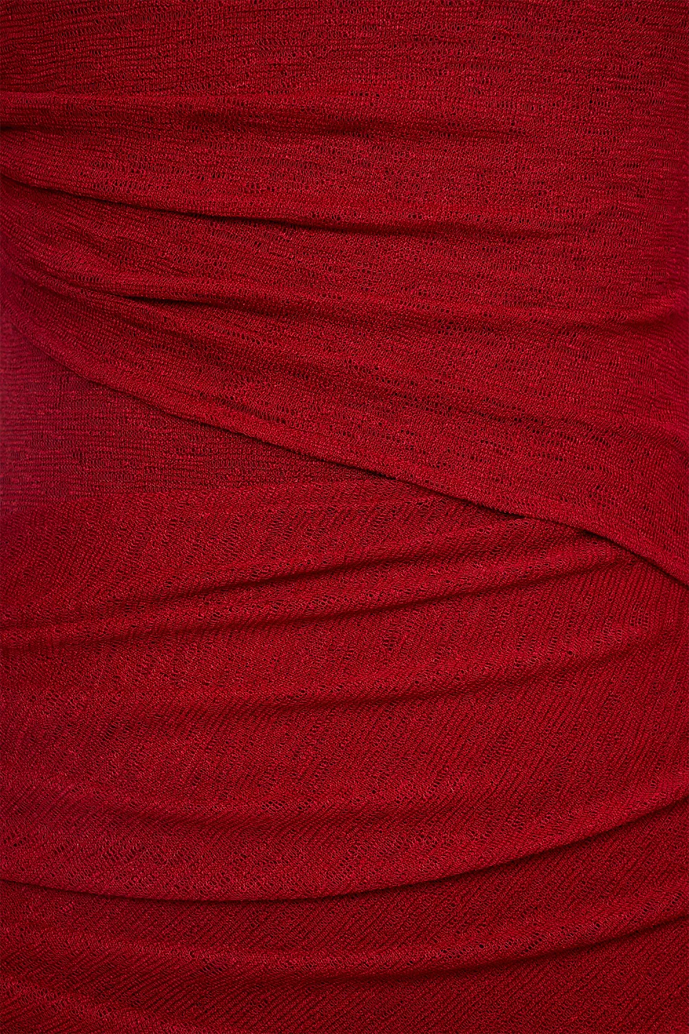 Blossom A-line Off-Shoulder Spandex Midi Dress