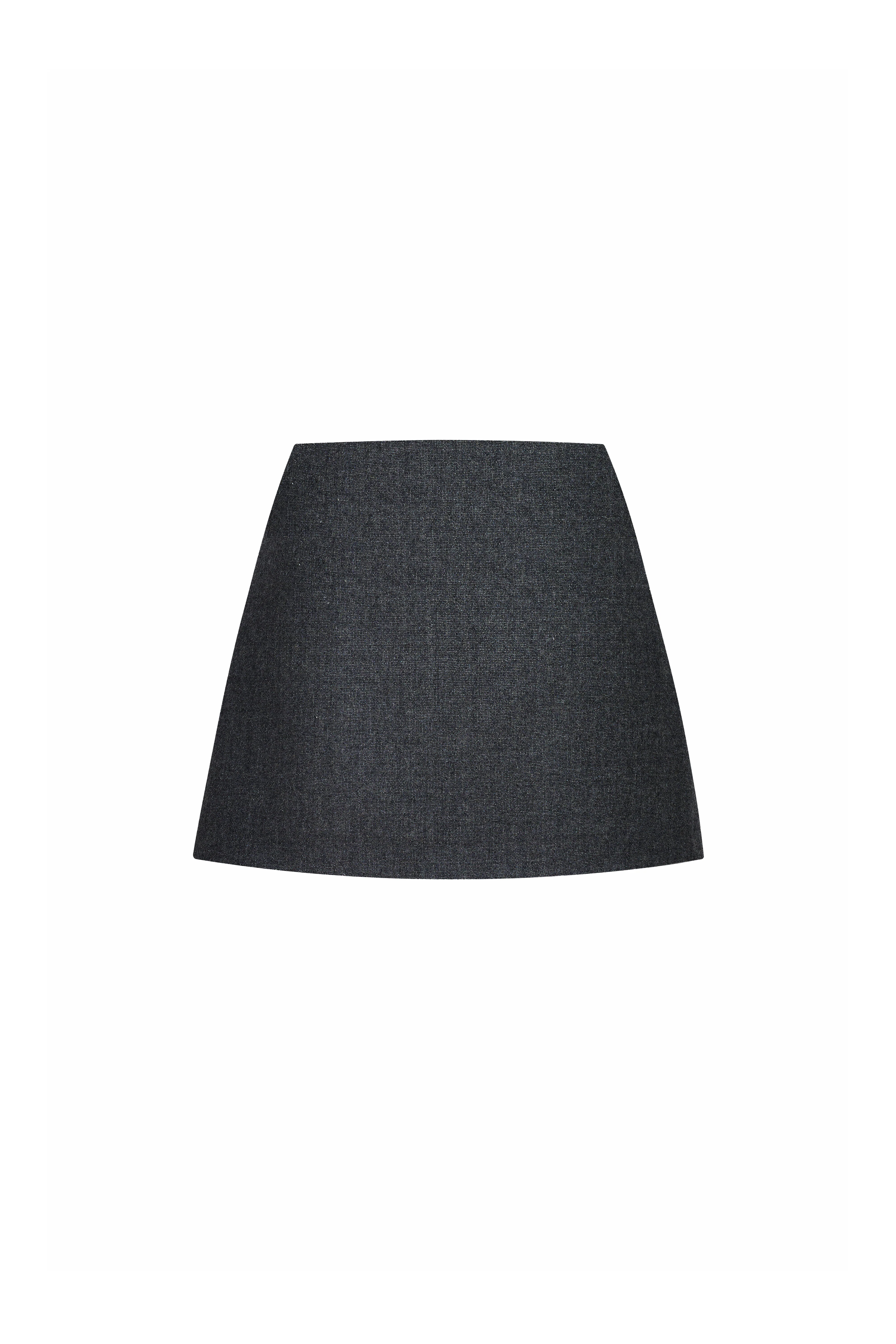 Clara A-line Wool Skirt