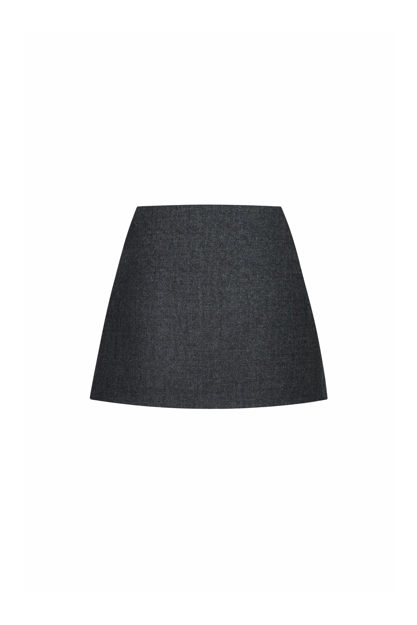 Clara A-line Wool Skirt