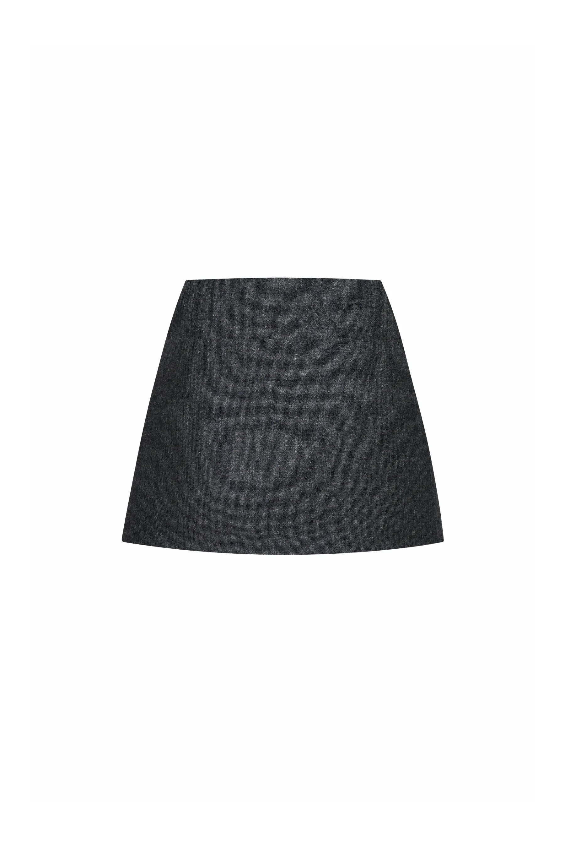 Clara A-line Wool Skirt