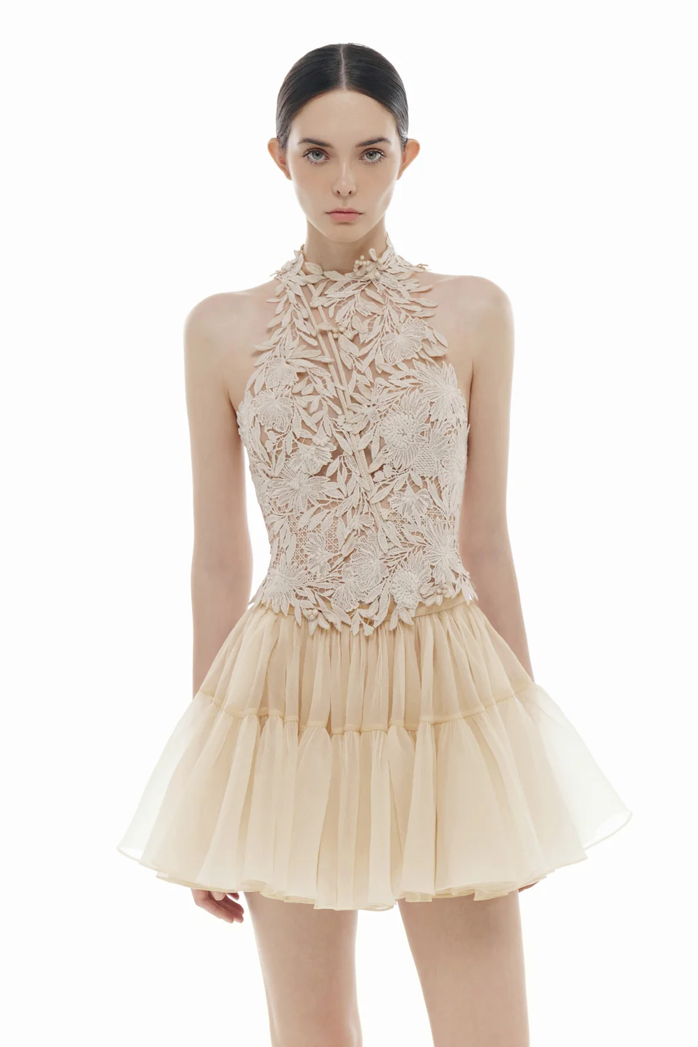 Amira A-line Shirring Skirt