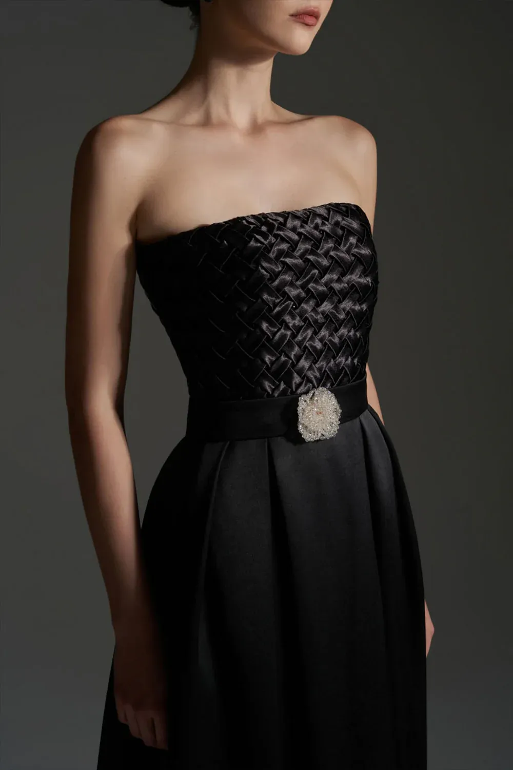 Tatum A-line Crochet Maxi Dress