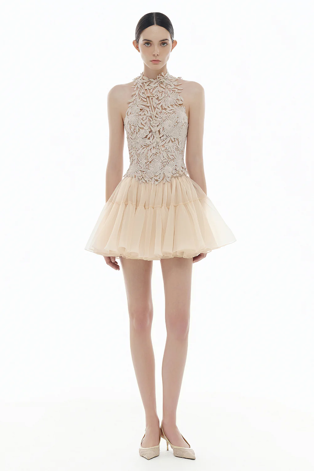 Amira A-line Shirring Skirt