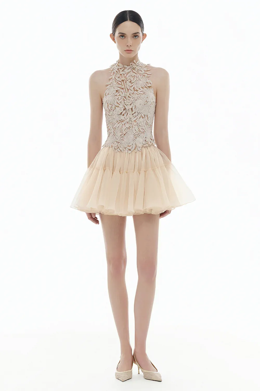 Amira A-line Shirring Skirt