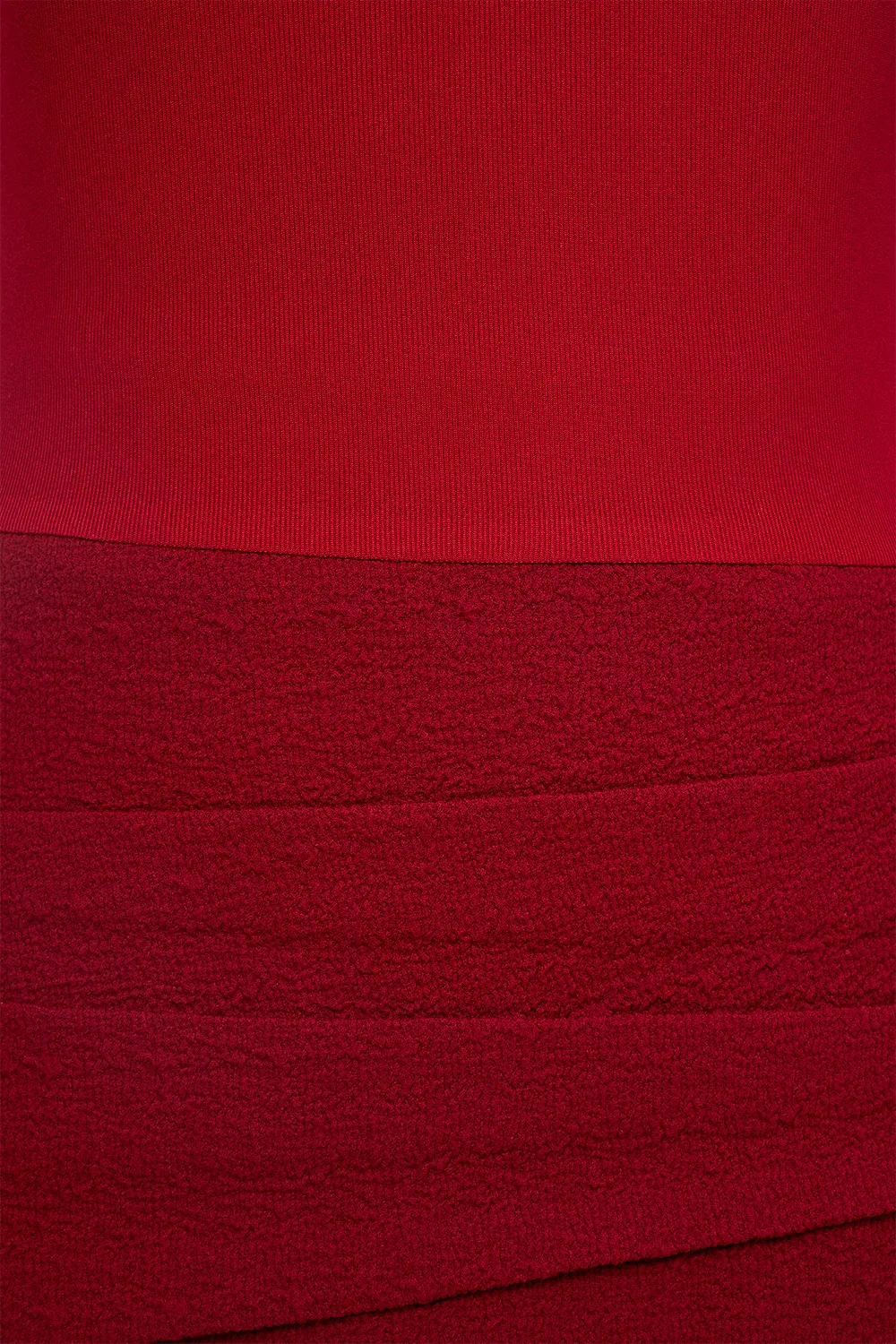 Sunshine A-line Boat Neck Jersey Mini Dress