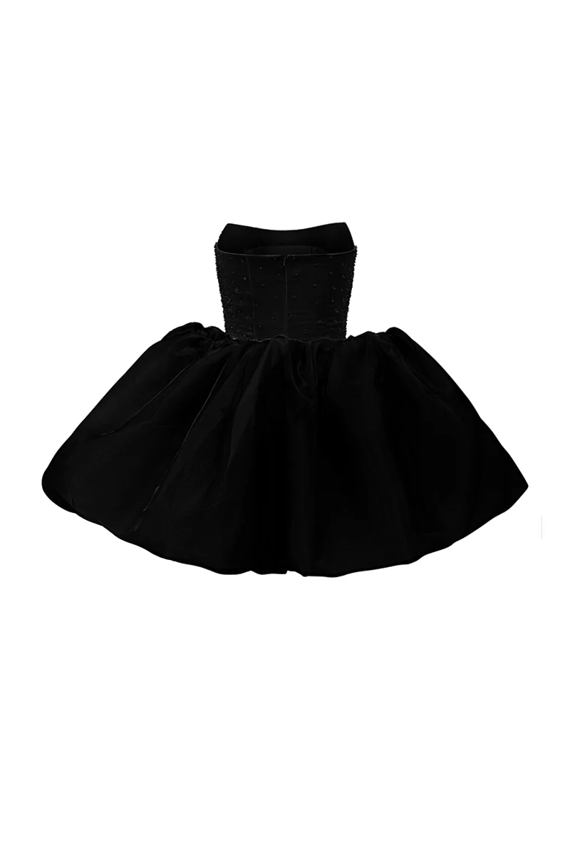 Cadence A-line Cape Sleeve Mini Dress