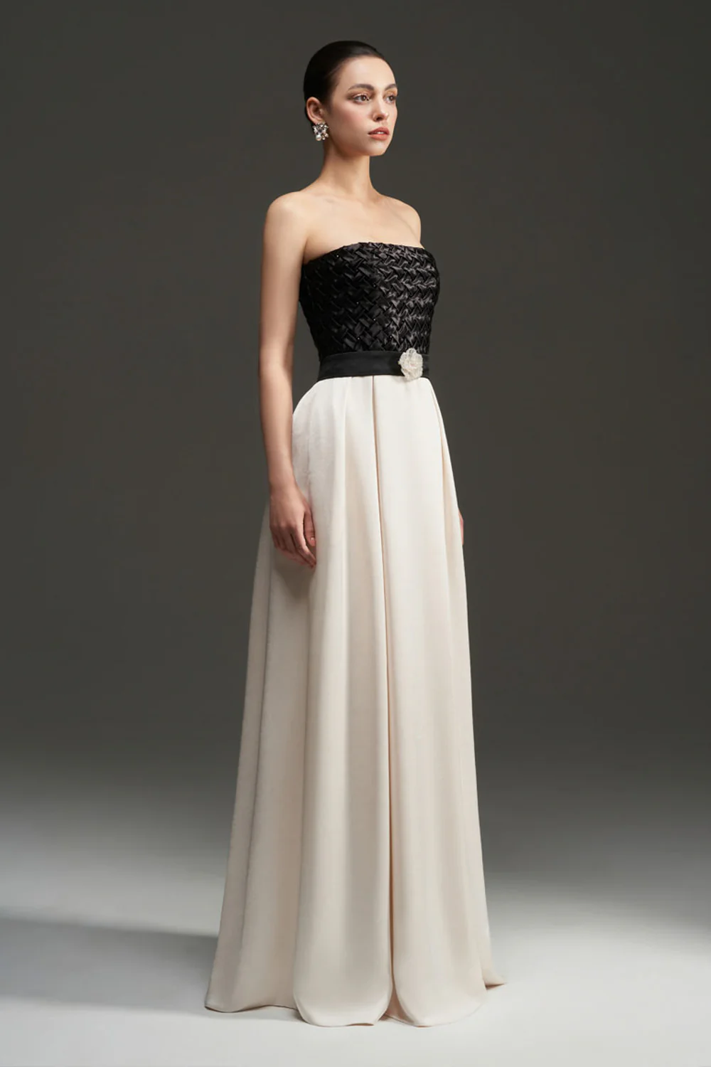 Tatum A-line Crochet Maxi Dress