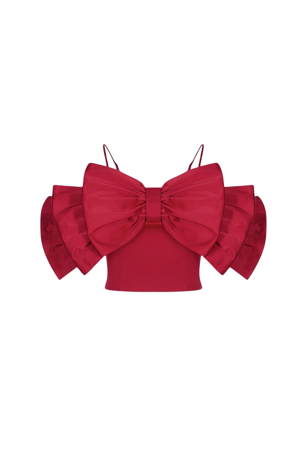 Ribbon Top - Red