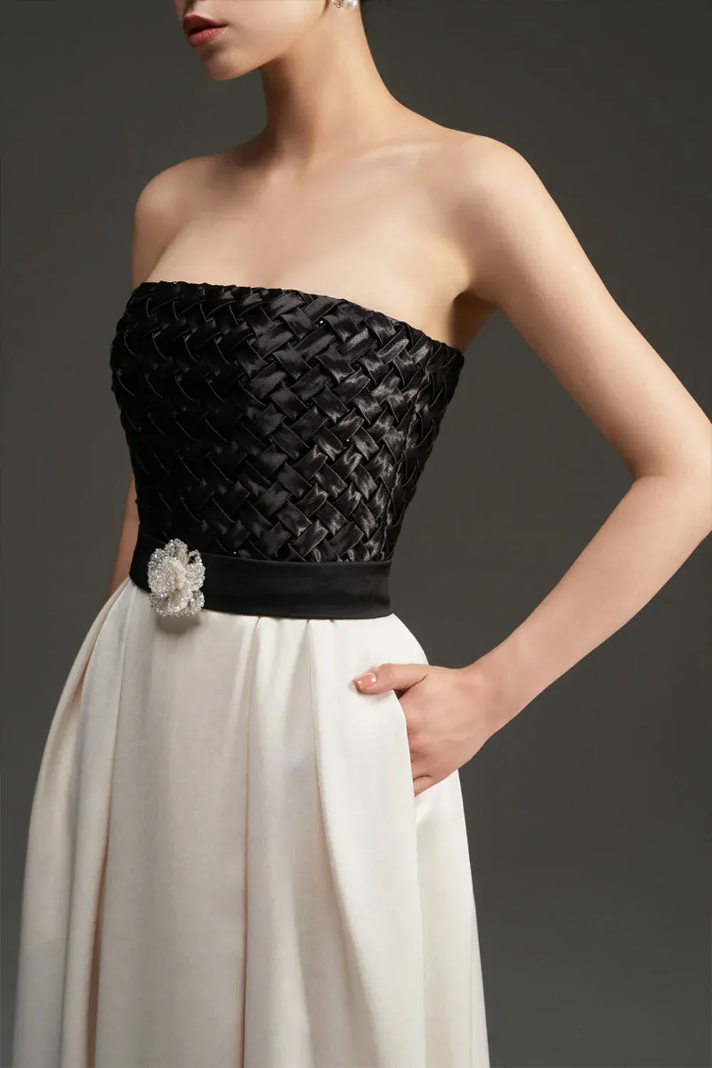 Tatum A-line Crochet Maxi Dress