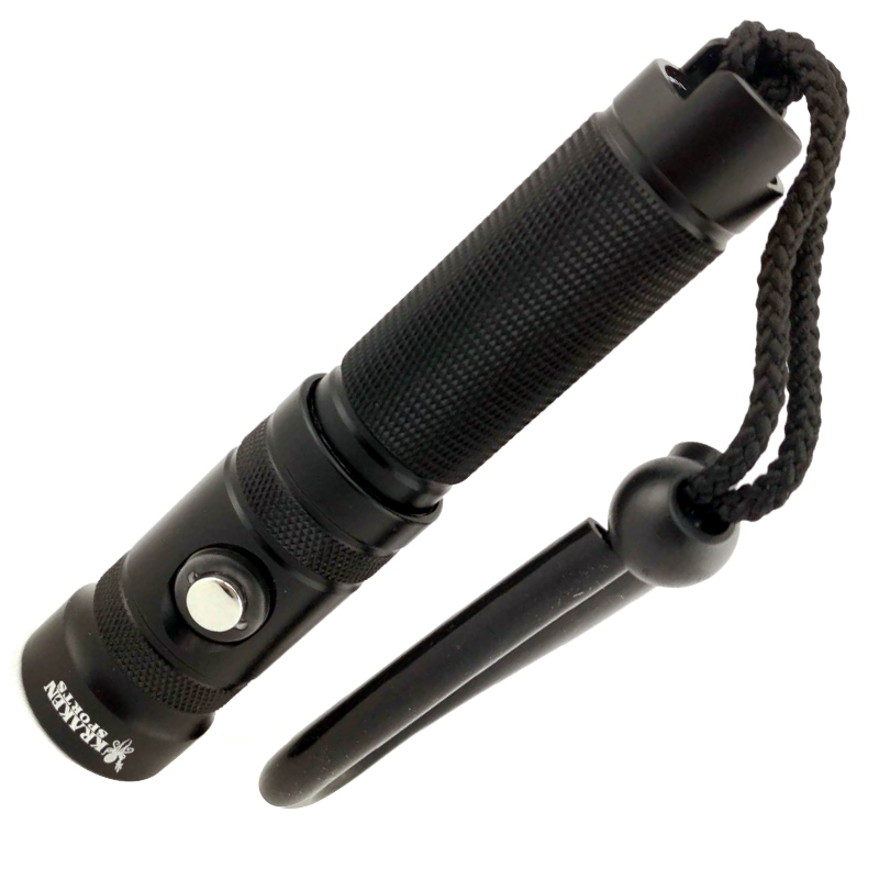 Kraken NR-1000 portable flashlight USB charging port suitable for various scenarios