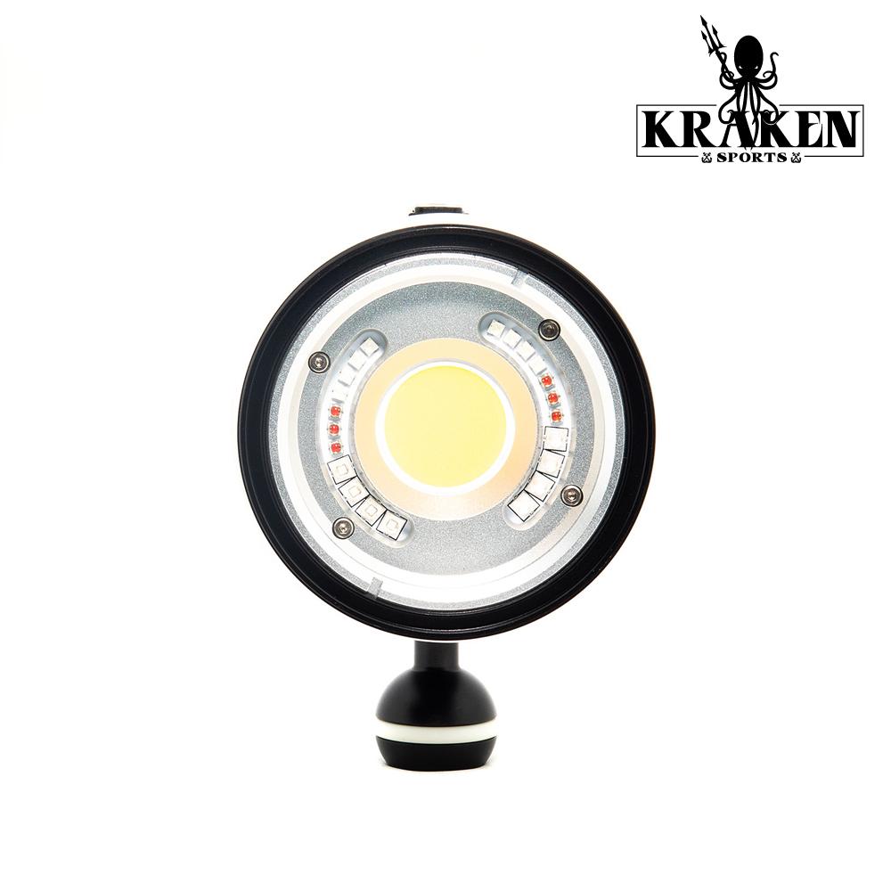 Kraken Hydra 8000WRGBU diving photography light fill light video light flashing mode 8000 lumens
