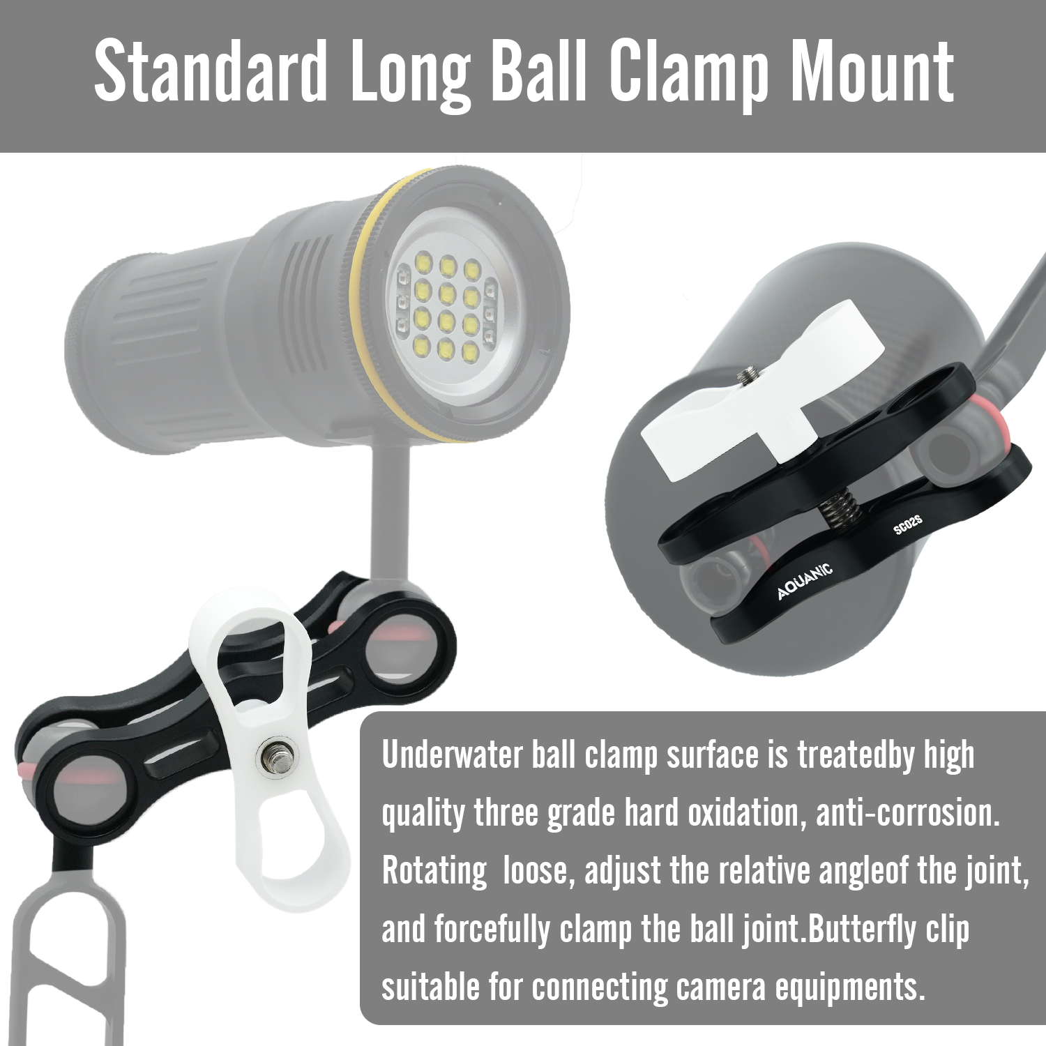 SC02S Standard long clamp