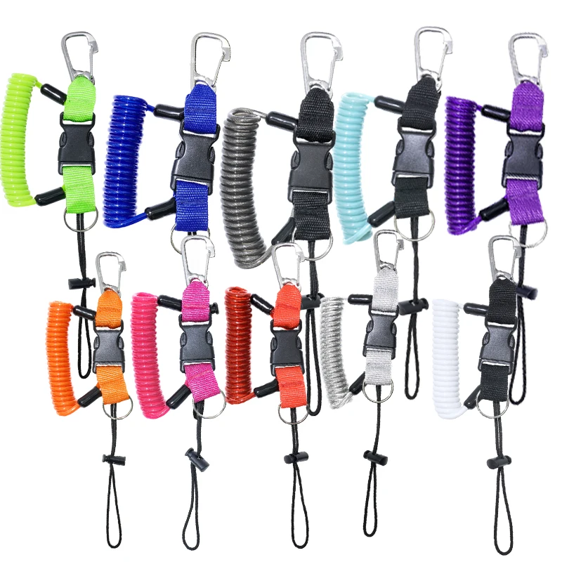 NiteScuba 316 Anti-Loss Spiral Spring Coil Rope - Diving Emergency Tool