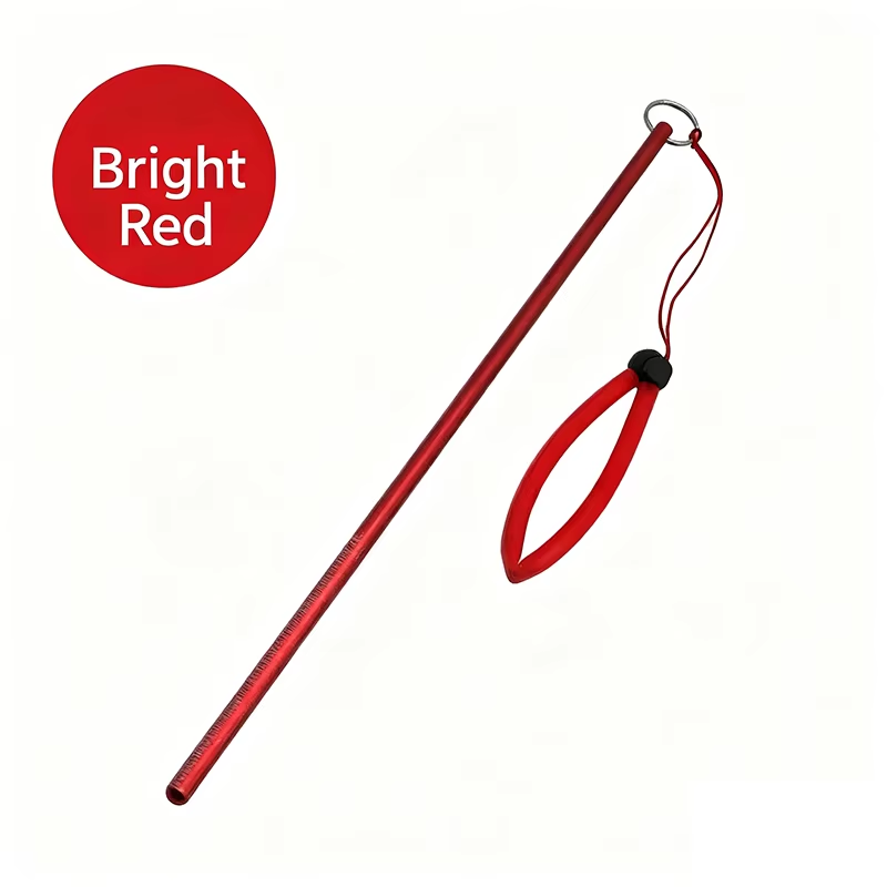 NiteScuba 15-inch aluminum diving rod, equipped with scales, can be used for observing aquatic creatures