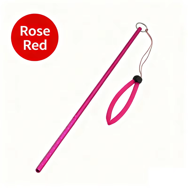 NiteScuba 15-inch aluminum diving rod, equipped with scales, can be used for observing aquatic creatures