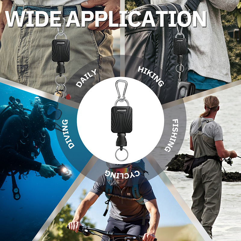Scuba Retractable Lanyard Action Camera Accessories