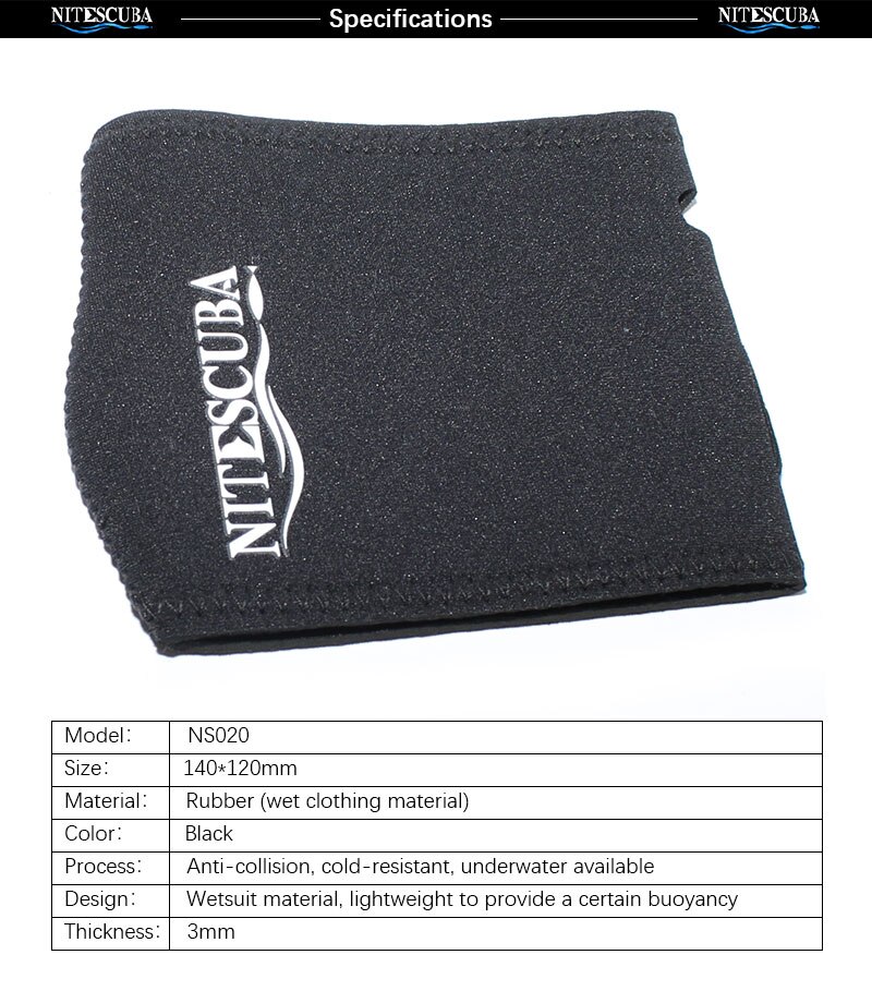 Waterproof cover sleeves for Sea&sea Strobe