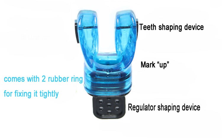 High Quality Safe Silicone Detachable Snorkel Mouthpieces-nitescuba