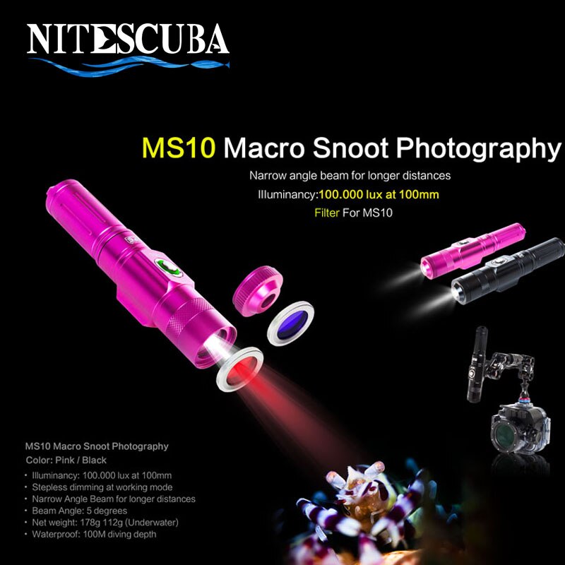 Scubalamp Diving Spot Light Macro Lamp-nitescuba