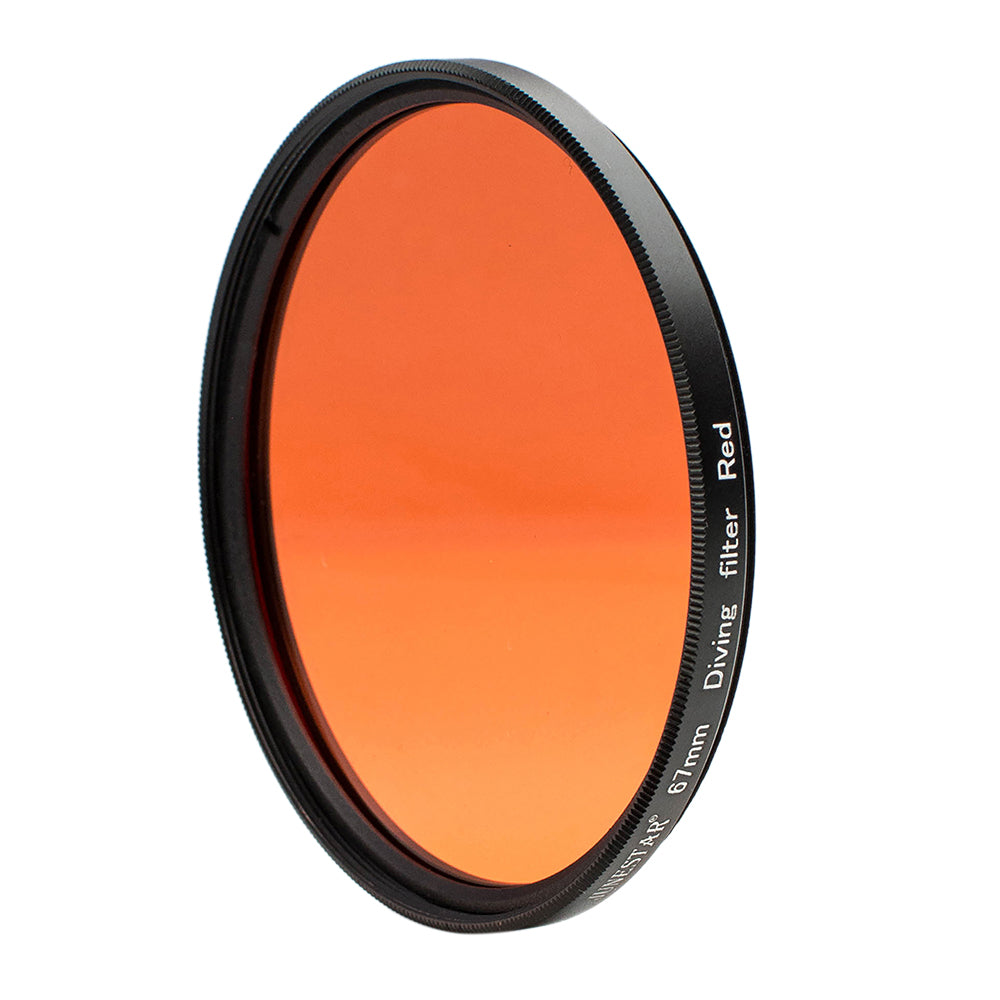 Red Filter and Magenta Filter 67 mm thread, underwater photography accessories for color correction