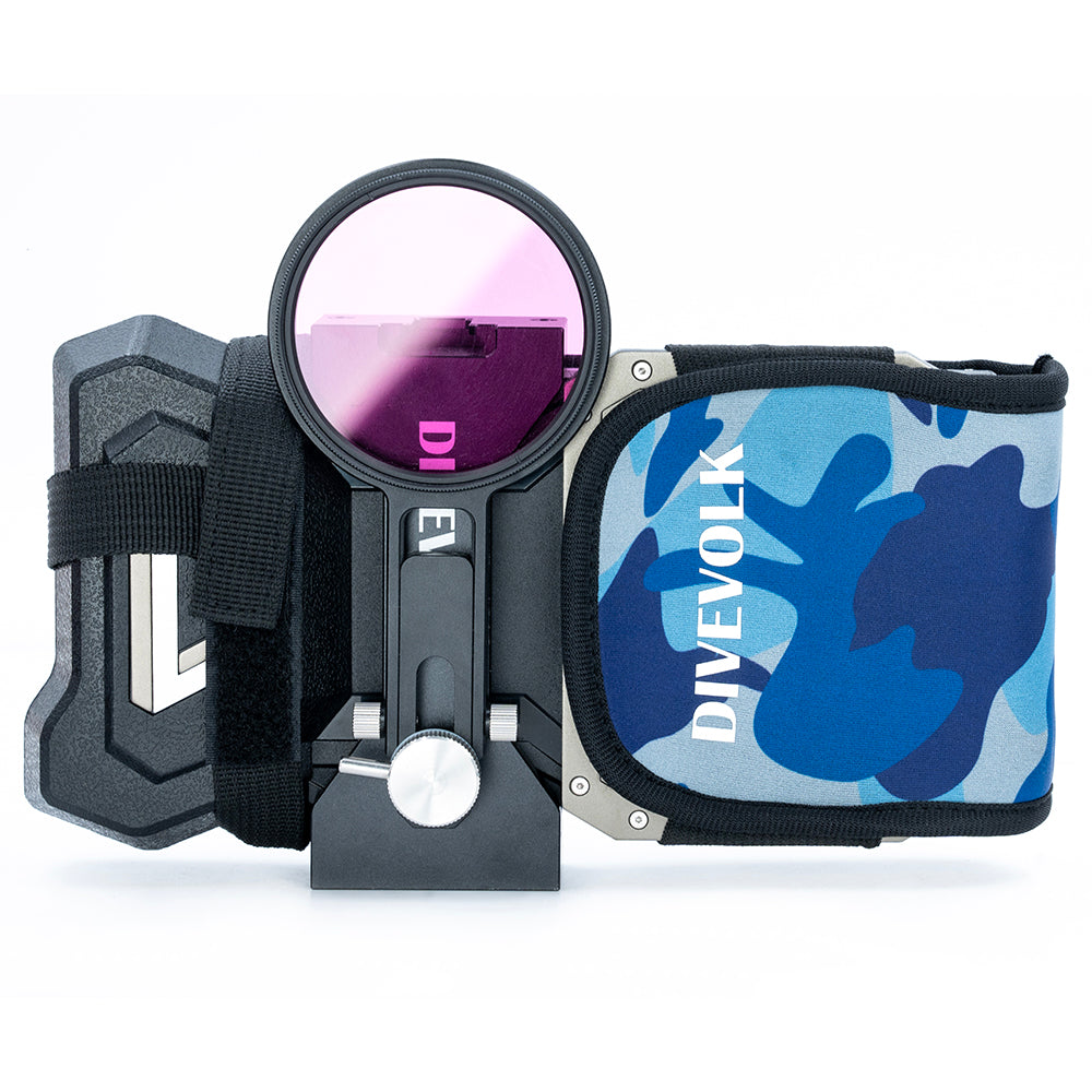 DIVEVOLK Camouflage Protective Cover for SeaTouch 4 underwater housing