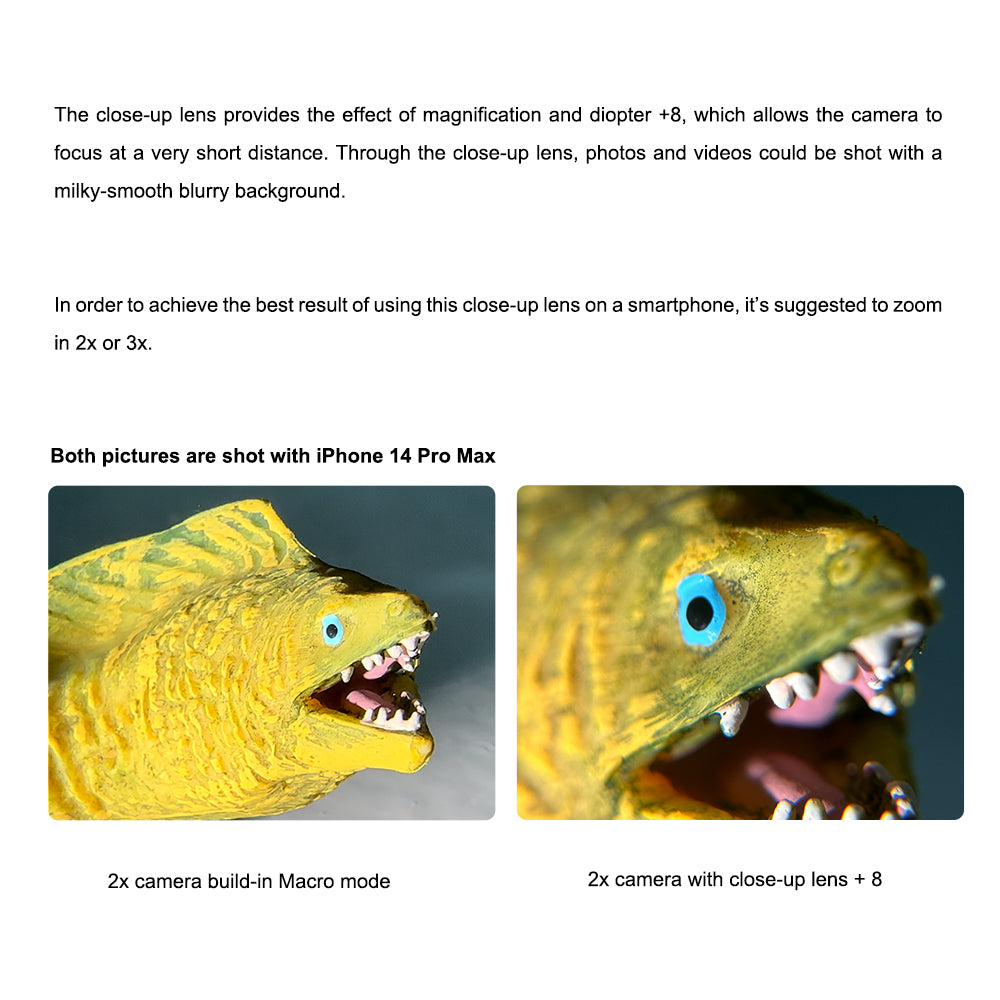 Divevolk Underwater +8 Close-up Lens