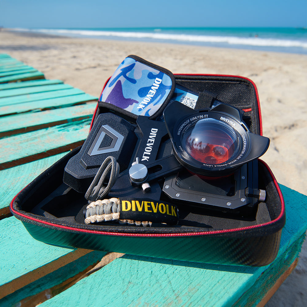 DIVEVOLK travel case suitable for Seatouch 4 series underwater waterproof shell