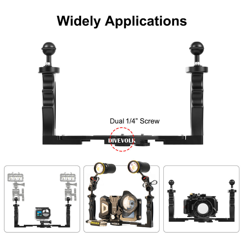 DIVEVOLK Dual Handle Tray