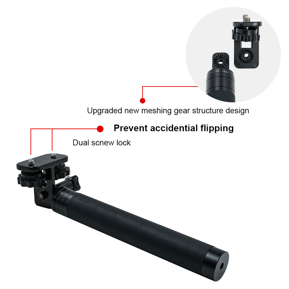 DIVEVOLK underwater Dual Lock Selfie Stick for Seatouch 4 Max underwater housing