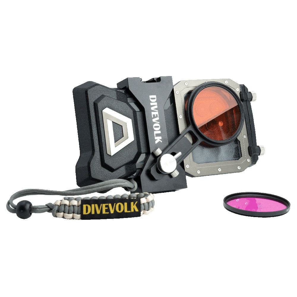 Red Filter and Magenta Filter 67 mm thread, underwater photography accessories for color correction